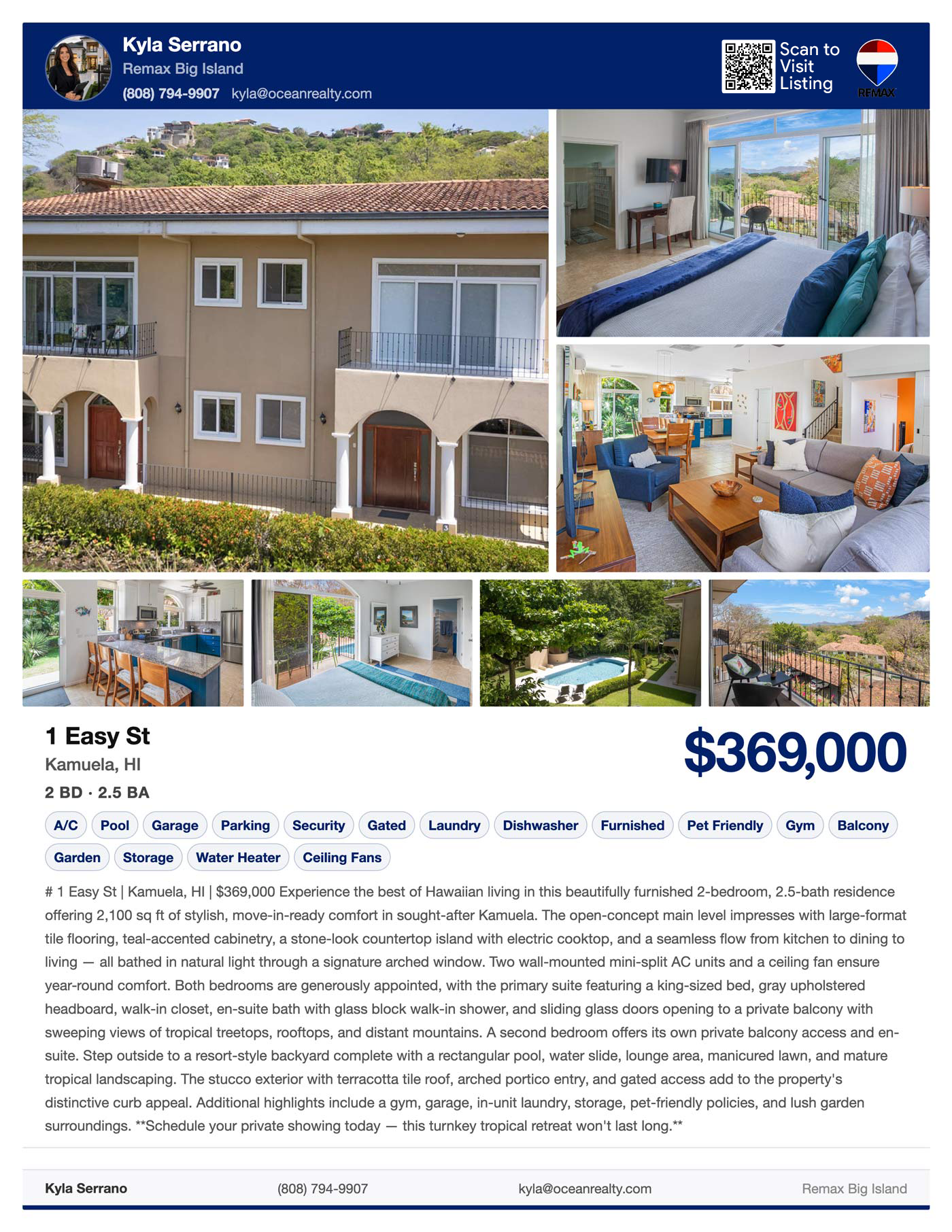 Listing Flyer preview
